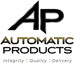 Logo for Automatic Products, a reputable brand for Snack Machines.