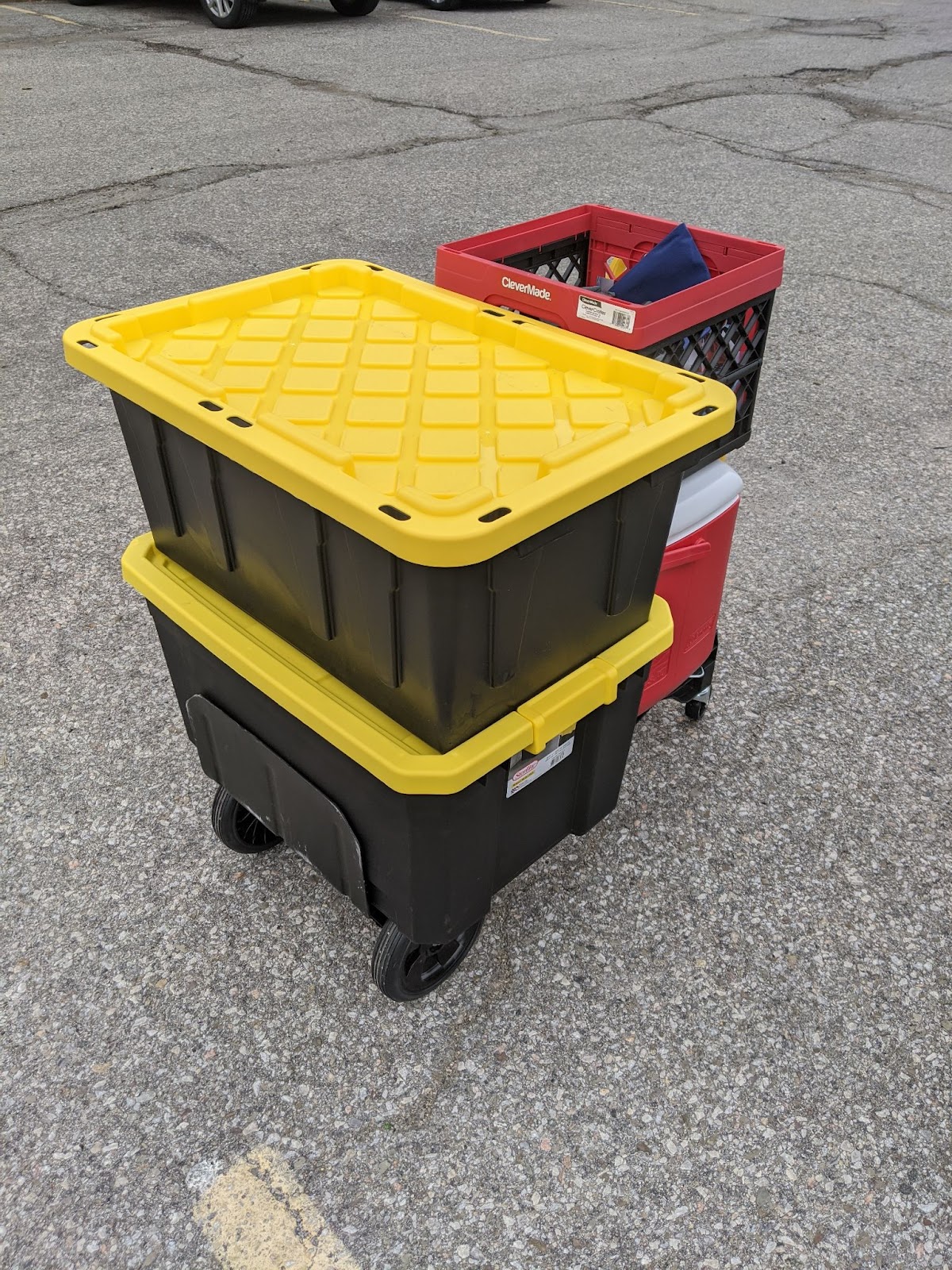 The Hand Truck we use for Vending.